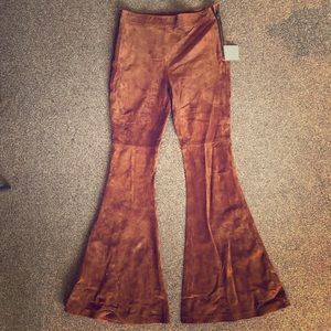 Suede Bell Bottoms